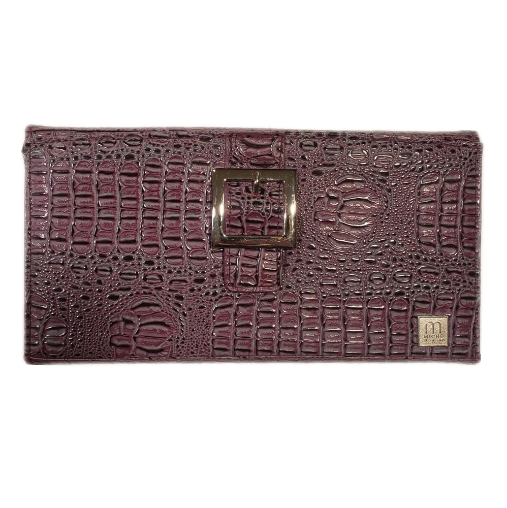 Miche Purple Classic Handbag Shell Cover- Only Ellie Croc Alligator